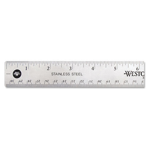 RULER,STAINLESS STEEL,12