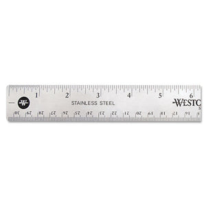 RULER,STAINLESS STEEL,12"
