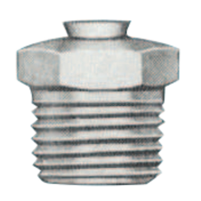 Relief Fittings, Straight, 1/2 in, Male/Male, 1/8 in (PTF)