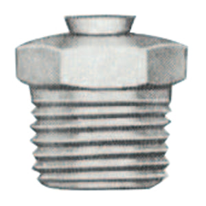 Relief Fittings, Straight, 1/2 in, Male/Male, 1/8 in (PTF), 25 psi