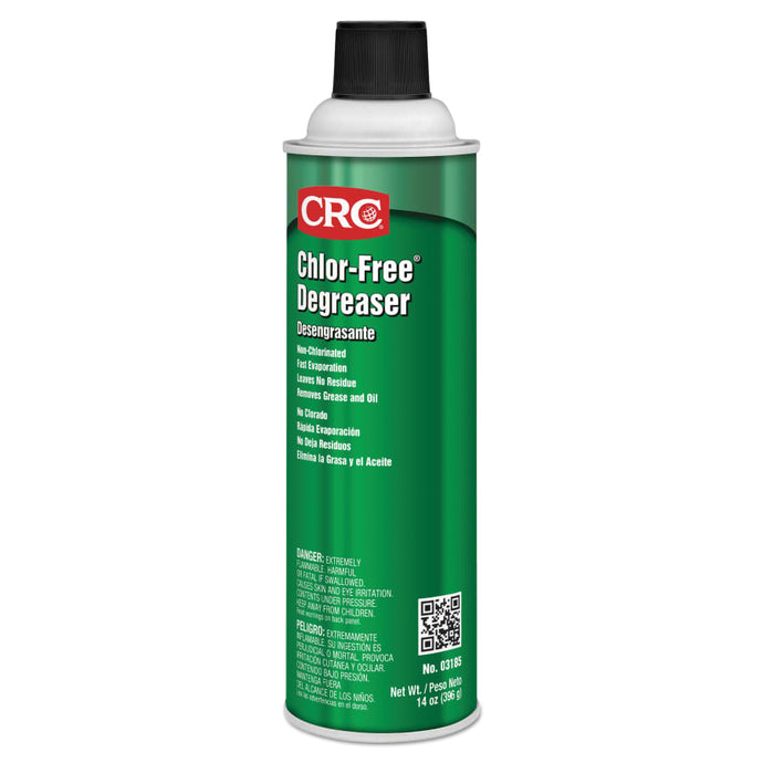 Chlor-Free Non-Chlorinated Degreasers, 20 oz Aerosol Can