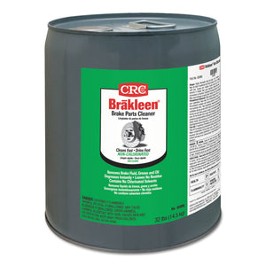 Brakleen Non-Chlorinated Brake Parts Cleaners, 5 gal Pail