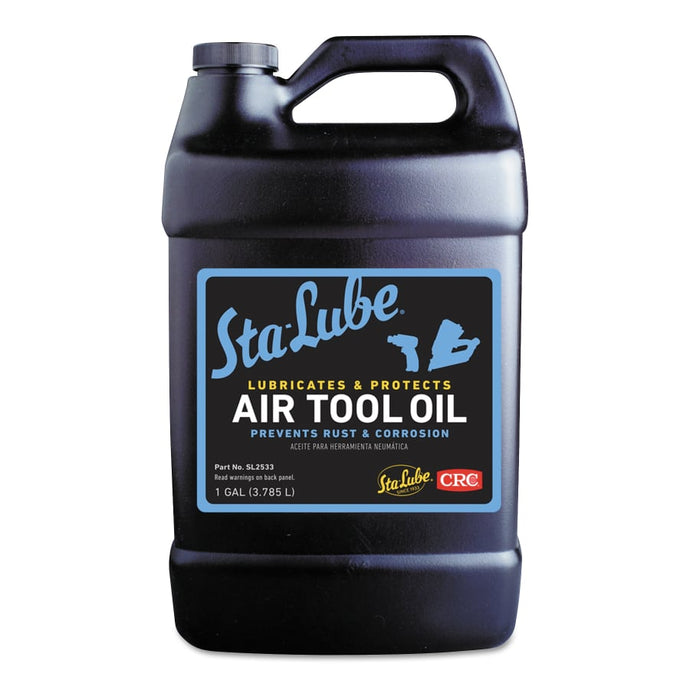 CRC Air Tool Oils, Bottle, 1 gal