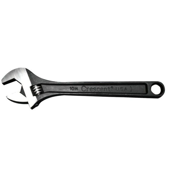 Black Phosphate Adjustable Wrenches, 4 in Long, 1/2 in Opening, Black