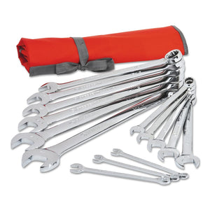 14 Piece SAE Combination Wrench Sets, 12 Points, SAE
