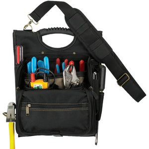 Electrician's Tool Pouches, 21 Compartment, Polyester