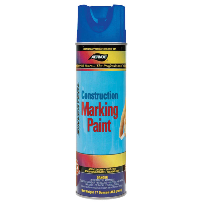 Construction Marking Paints, 20 oz , Blue