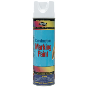 Construction Marking Paints, 20 oz , White