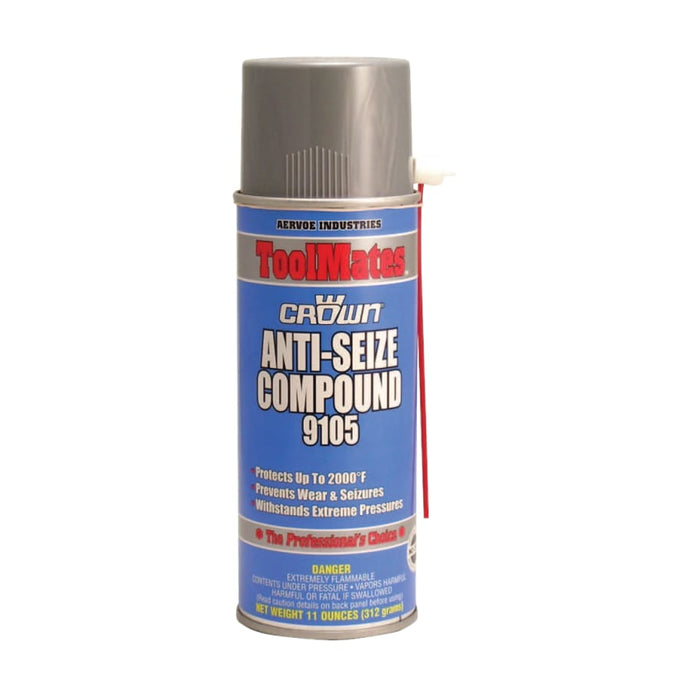 Anti-Seize Compounds, 16 oz Aerosol Can, Black