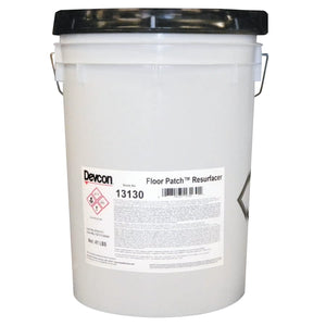 Floor Patch Resurfacer, 41 lb Plastic Container, Gray