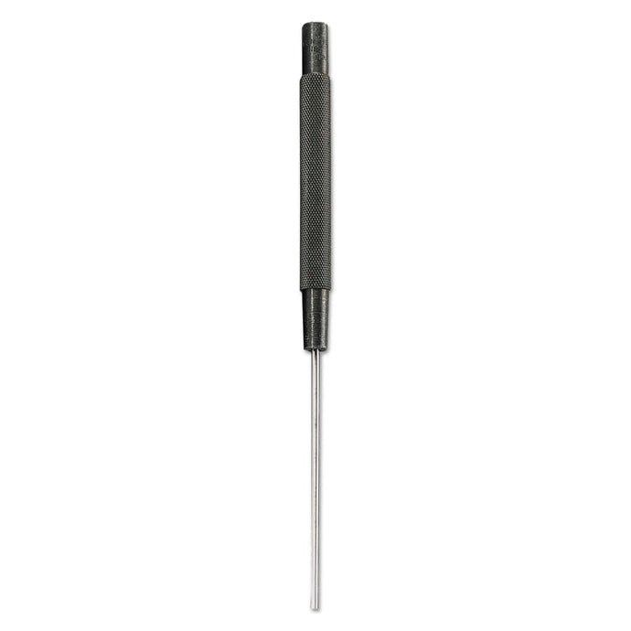Extra-Long Drive Pin Punches, 8 in, 1/8 in tip, Tool Steel