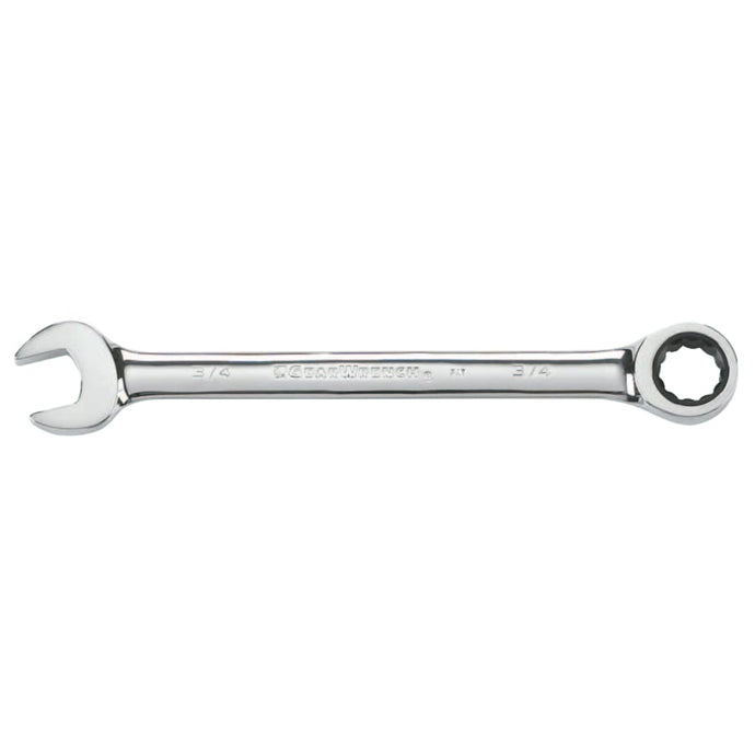 Combination Ratcheting Wrenches, 3/4 in