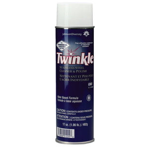 Twinkle Stainless Steel Cleaner & Polish, 17 oz Aerosol Can