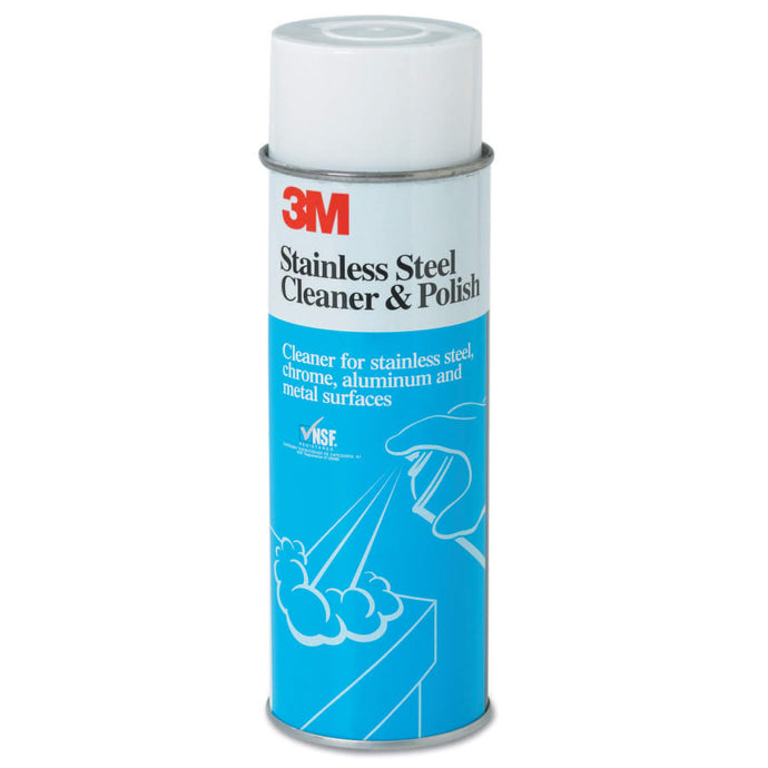 Stainless Steel Cleaner and Polish, 21 oz Aerosol Can