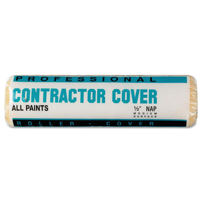 Contractor Knit Covers, 9 in, 1/2 in Nap, Knit Polyester