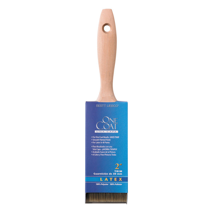 ONE COAT Series Latex Brushes, 9/16 in thick, 2 3/4 in trim