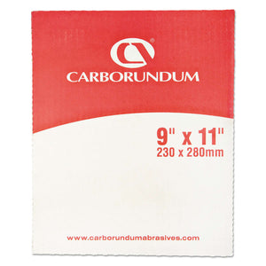 Carborundum Aluminum Oxide Resin Cloth Sheets, Aluminum Oxide Cloth, P320