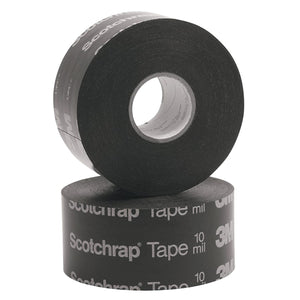Scotchrap All-Weather Corrosion Protection Tapes 50, 100 ft X 2in, 10 mil, Black