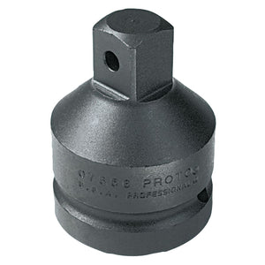 Impact Socket Adapters, 3/4 in (female square); 1/2 in (male square) drive, 2-1/8 in