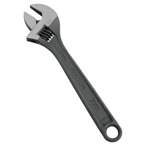 Protoblack Adjustable Wrenches, 8 in Long, 1 1/8 in Opening, Black Oxide