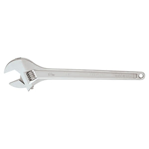Adjustable Wrenches, 18 in Long, 2-1/16 in Opening, Satin