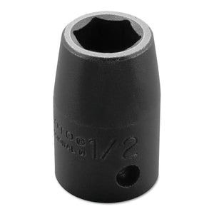Torqueplus Impact Sockets, 1/2 in Drive, 1/2 in Opening, 6 Points