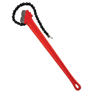 Chain Wrench, 5 in OD Capacity, 20 1/4 in Long