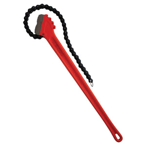 Chain Wrench, 7 1/2 in OD Capacity, 29 in Long