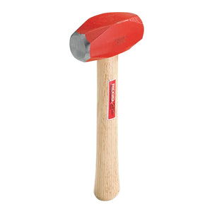 Ridgid Hand Drilling Hammers, 3 lb, 10 in, Hickory Handle
