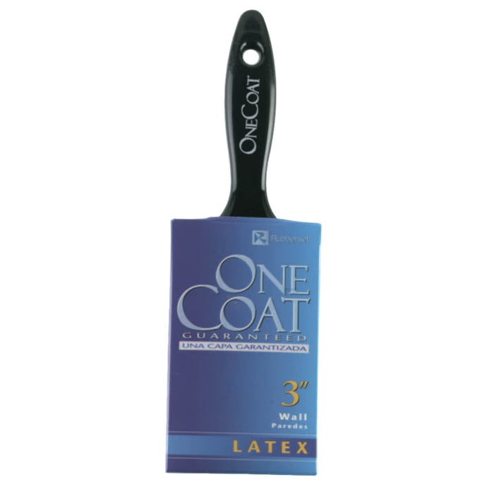 ONE COAT Series Latex Brushes, 7/8 in thick, 3 3/4 in trim