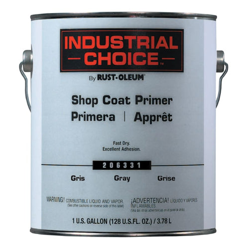 Industrial Choice 6100 System Shop Coat Primers, 1 Gal Can, Gray