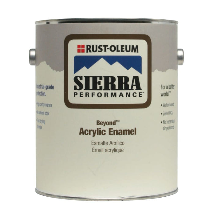 Sierra Performance Beyond Multi Purpose Acrylic Enamels, 1 Gal, Black, Satin