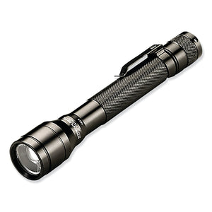 Streamlight Jr.® LED Flashlights,2 AA batteries,250/220 lumens,black.