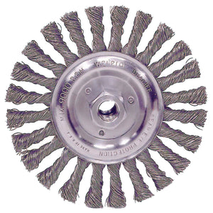 Roughneck Stringer Bead Wheel, 6 in Dia, 1 1/2 in Trim, .023 in Wire