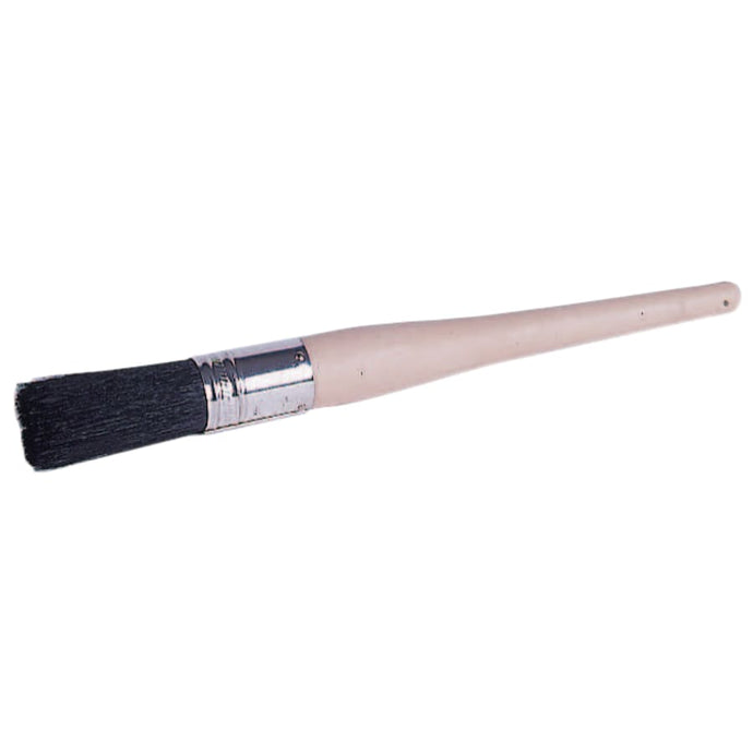 Oval Sash Brushes, #10 1 1/16 in wide, 3 in trim, China Bristle, Foam handle