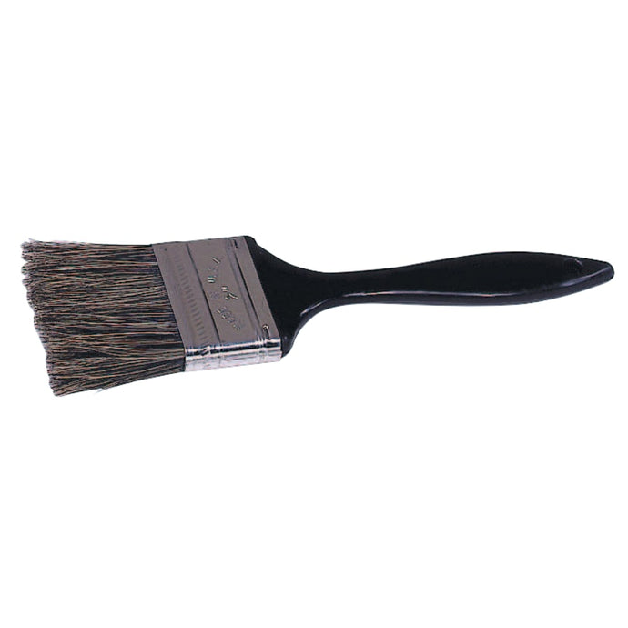 Chip & Oil Brushes, 3 in wide, 1 3/4 in trim, Grey China, Plastic handle