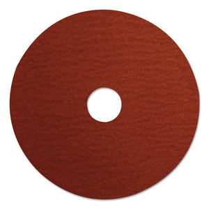 Tiger Ceramic Resin Fiber Discs, 5 in Dia, 7/8 in Arbor Dia, 80 Grit, Ceramic