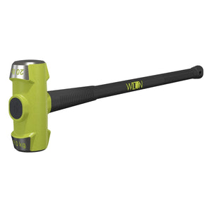 B.A.S.H Unbreakable Handle Sledge Hammer, 20 lb Head, 36 in Ergonomic Handle