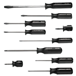 10 Pc. Screwdriver Sets, Phillips; Slotted